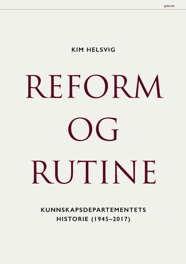 Reform og rutine